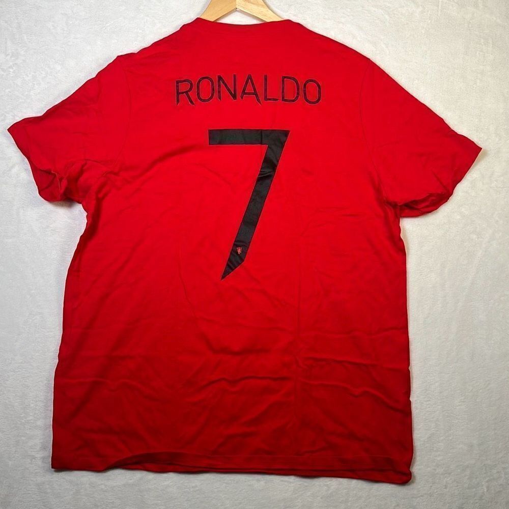 Adidas Cristiano Ronaldo Manchester United Amplifier T-Shirt- Men XL- NWT